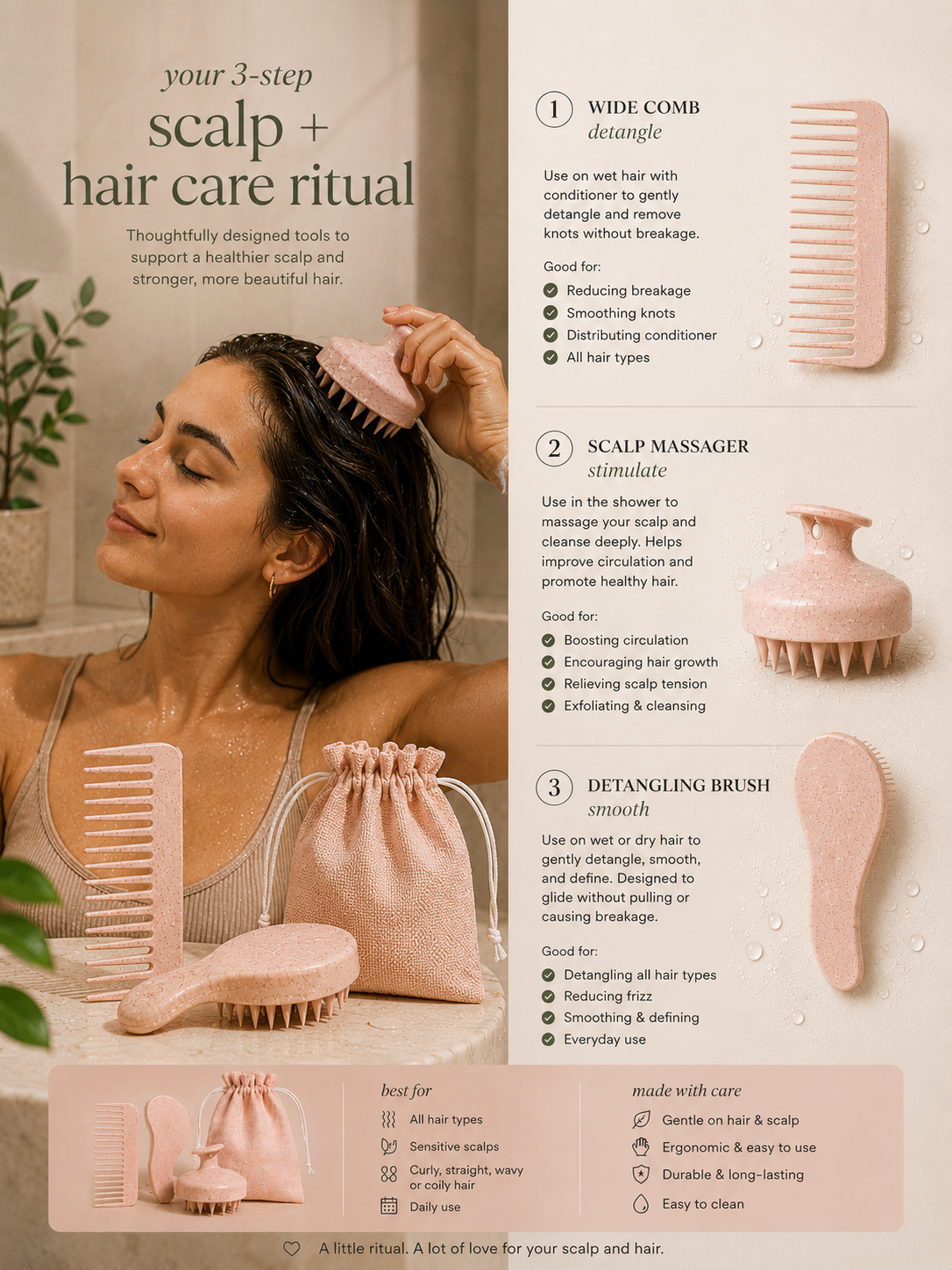 Vera Scalp & Detangle Kit
